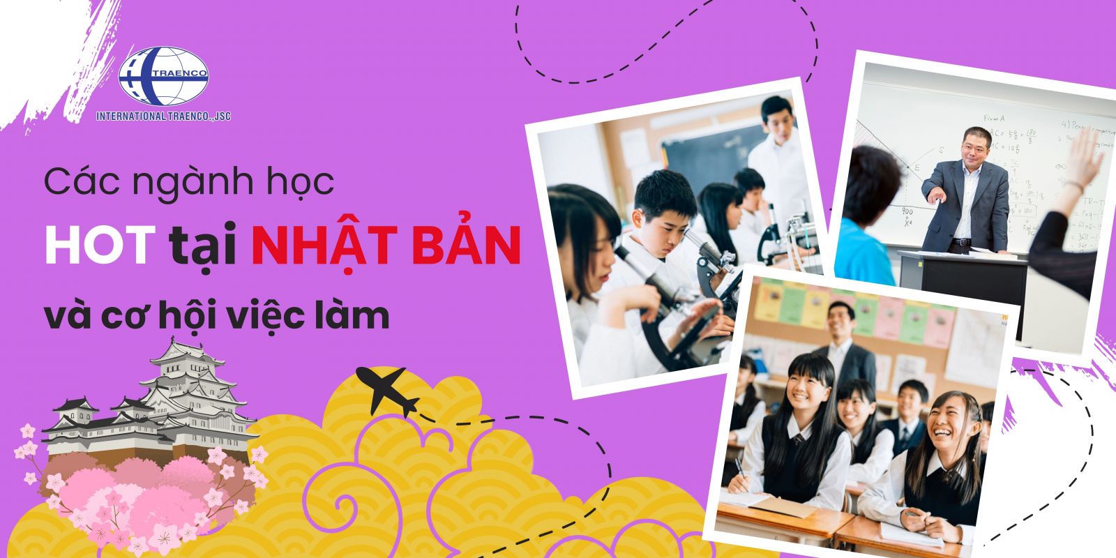 Các ngành học HOT tại Nhật Bản và cơ hội việc làm