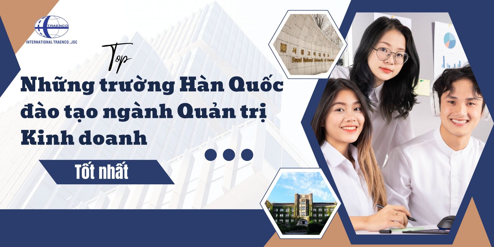 Top 10 trường đào tạo ngành Quản trị kinh doanh hàng đầu Hàn Quốc